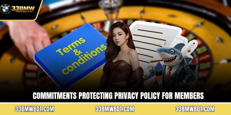 Commitments protecting Privacy Policy for members