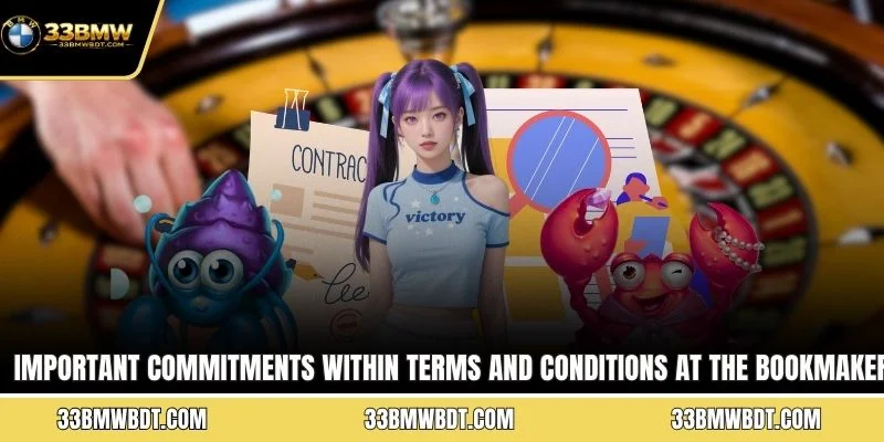 Important commitments within Terms and Conditions at the bookmaker